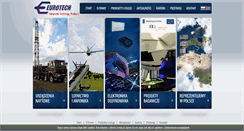 Desktop Screenshot of eurotech.com.pl