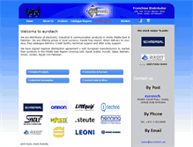 Tablet Screenshot of eurotech.ae