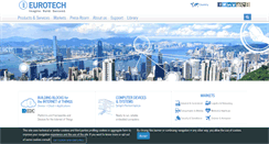 Desktop Screenshot of eurotech.com