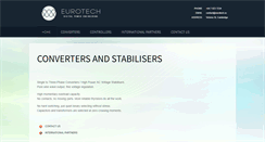 Desktop Screenshot of eurotech.co.nz